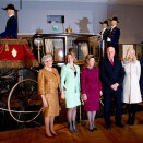 15 February: The King and Queen attend the opening of the exhibition "Royal journeys 1905 - 2005" at the Museum of Decorative Arts and Design in Oslo.  (Photo: Gorm Kallestad, Scanpix)